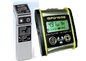 Small dosemeter dose alarm meter